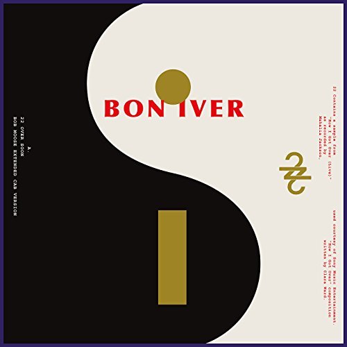 Bon Iver/22/10 (red, white, or black mystery vinyl)@black vinyl