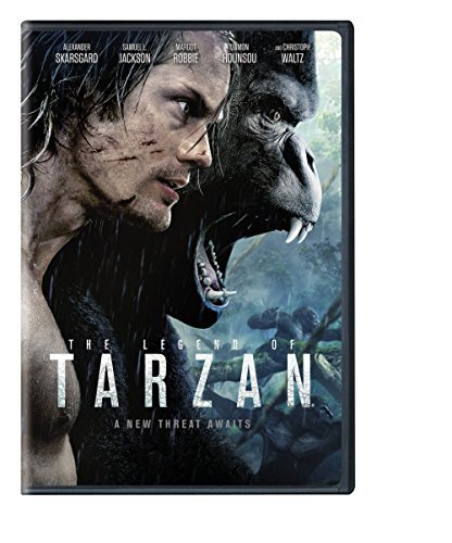 Legend Of Tarzan (2016)/Skarsgard/Robbie/Waltz/Jackson@Dvd@Pg13