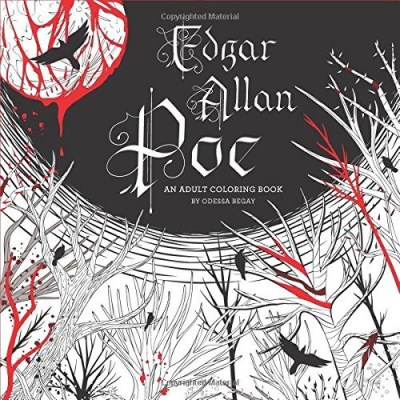Odessa Begay/Edgar Allan Poe@An Adult Coloring Book