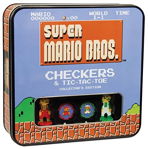 Checkers/Super Mario Bros - 8-Bit