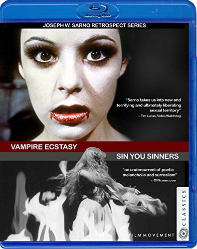 Vampire Ecstasy/Sin You Sinners/Joseph W. Sarno Double Feature@Blu-ray@Adult Content