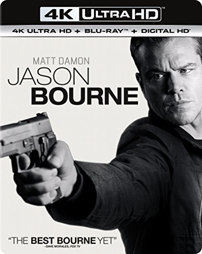 Bourne: Jason Bourne/Damon/Jones/Vikander@4KUHD@Pg13