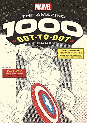 Thomas Pavitte/Marvel@The Amazing 1000 Dot-To-Dot Book