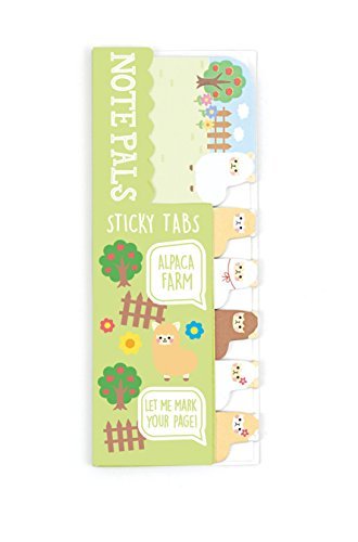 Note Pals Sticky Tabs/Alpaca Farm