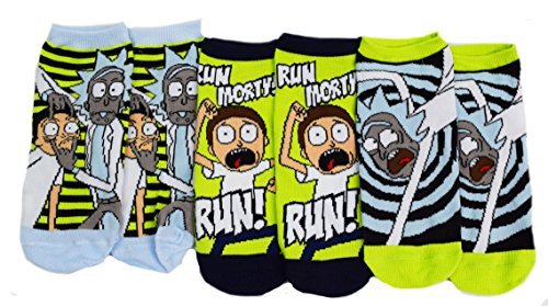 Socks/Rick & Morty - Low Cut - 3 pair