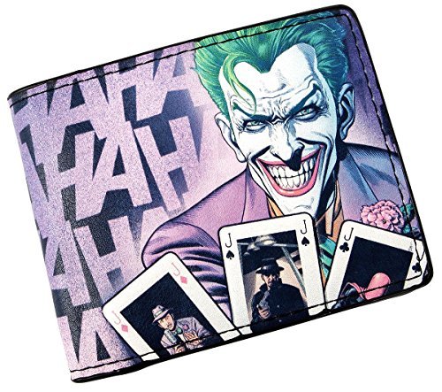 Wallet - Mens/Dc Comics - Joker - Hahahaha