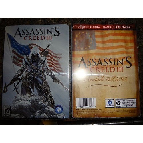 Xbox 360/Assassin's Creed 3@Collectible Steelbook