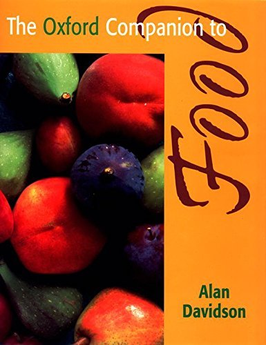 Alan Davidson/The Oxford Companion To Food