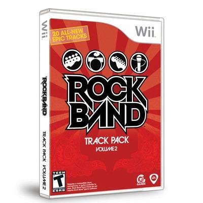 Wii/Rock Band Track Pack-Vol. 2