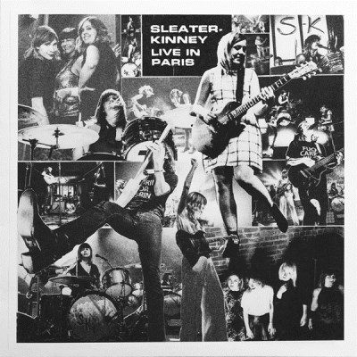 Sleater-Kinney/Live In Paris (Loser Edition Coke bottle clear Vinyl)