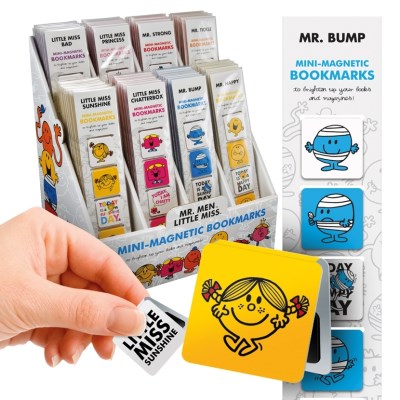 Bookmark/Mr. Men And Little Miss Mini Magnetic Bookmarks