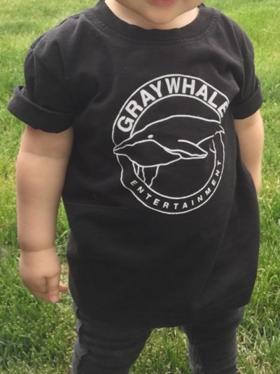Graywhale T-Shirt/Circle Logo Black 2T@Black@2t
