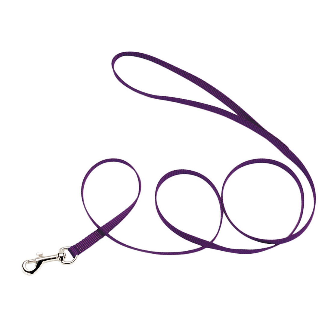 Coastal Single-Ply Dog Leash 3/8"-Purple