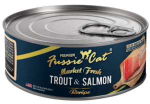 Fussie Cat Market Fresh Trout & Salmon Recipe Canned Cat Food