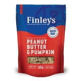 Finley's Peanut Butter Pumpkin Crunchy Biscuits Dog Treats