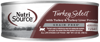 NutriSource® Turkey Select Healthy Grain Free Wet Cat Food