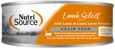 NutriSource® Lamb Select Healthy Grain Free Wet Cat Food