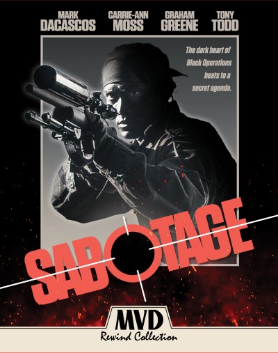 Sabotage (1996)/Mark Dacascos, Carrie-Anne Moss, and Tony Todd@R@Blu-ray