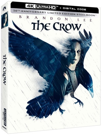 The Crow (1994) (Steelbook)/Brandon Lee, Ernie Hudson, and Michael Wincott@R@4K Ultra HD/Blu-ray