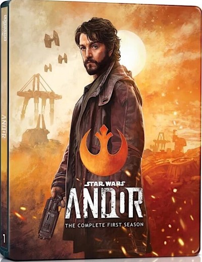 Star Wars: Andor - The Complete First Season (Steelbook)/Diego Luna, Kyle Soller, and Stellan Skarsgård@TV-14@4K Ultra HD/Blu-ray