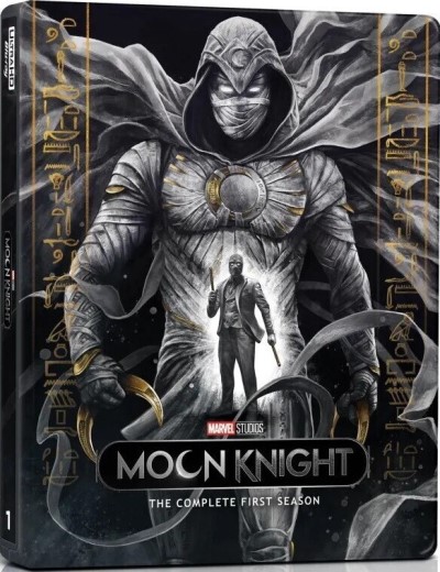 Moon Knight: The Complete First Season (Steelbook)/Oscar Isaac, May Calamawy, and Ethan Hawke@TV-14@4K Ultra HD/Blu-ray