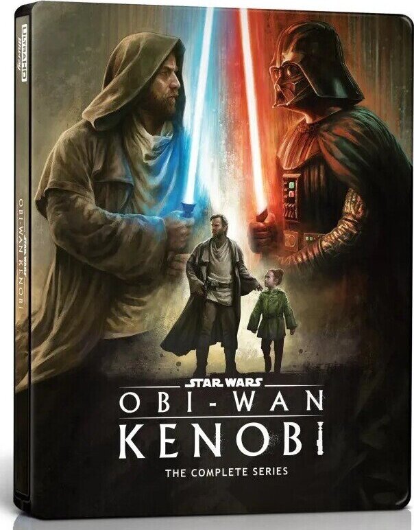 Star Wars: Obi-Wan Kenobi - The Complete Series (Steelbook)/Ewan McGregor, Hayden Christensen, and Vivien Lyra Blair@TV-14@4K Ultra HD/Blu-ray