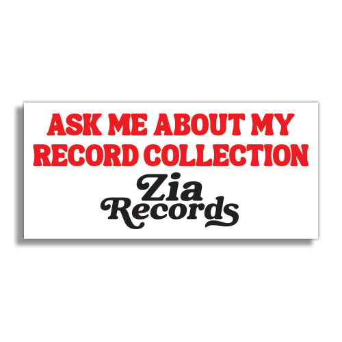 Zia Bumper Magnet/Ask Me About My Record Collection