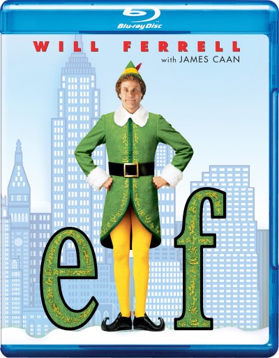 Elf (2003)/Will Ferrell, James Caan, and Zooey Deschanel@PG@Blu-ray