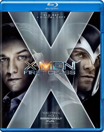 X-Men: First Class (Best Buy Exclusive)/James McAvoy, Michael Fassbender, and Rose Byrne@PG-13@Blu-ray