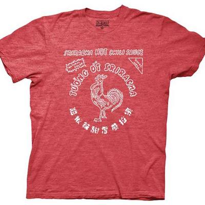 T-Shirt/Sriracha - Bottle Label@- XL