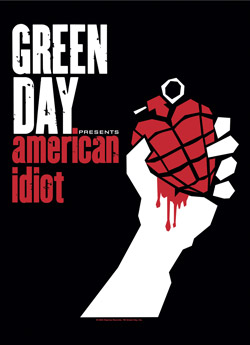 Textile Posters/Green Day American Idiot