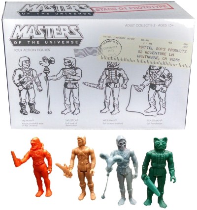 Action Figure Set/Master Of Universe - Prototype - Sdcc Exclusive@Set Of 4 Figures