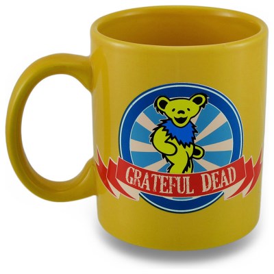 Mug/Grateful Dead - Dancing Bear - Yellow