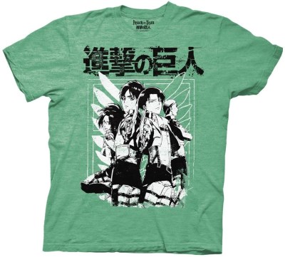 T-Shirt/Attack On Titan - Scout Group@- XL
