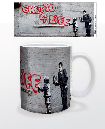 Mug/Banksy - Ghetto 4 Life