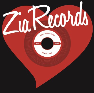Zia Records T-Shirt/Heart Design - Size : Medium