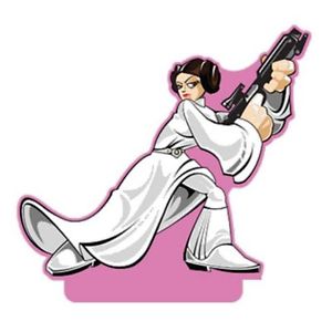 Air Freshener - Shorty/Star Wars - Princess Leia