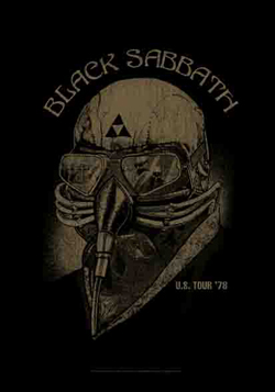 Textile Posters/Black Sabbath - Us Tour 78