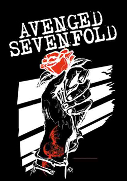Textile Posters/Avenged Sevenfold - Rosehands
