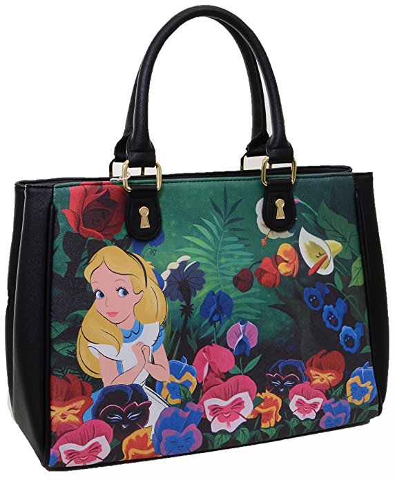 Hand Bag/Alice In Wonderland - Floral