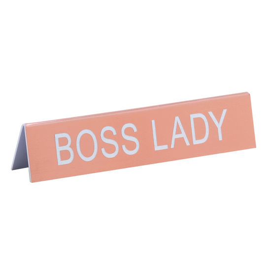 Desk Sign/Boss Lady