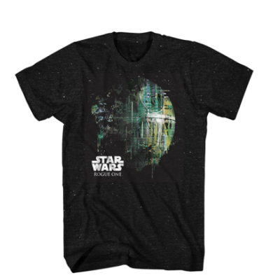 T-Shirt Md/Star Wars - Dripping Death Star