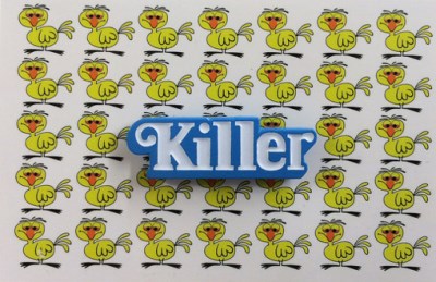 Enamel Pin/Killer