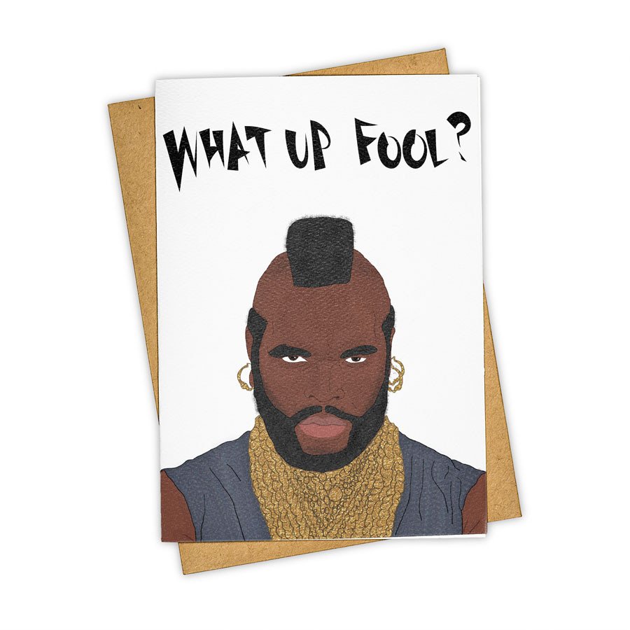 Greeting Card/What Up Fool? - 283