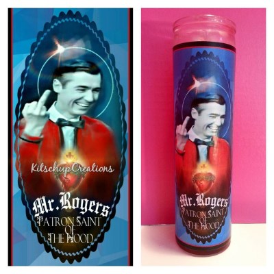 Candle/Saint Mr. Rogers