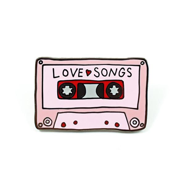 Enamel Pin/Love Songs Mixtape