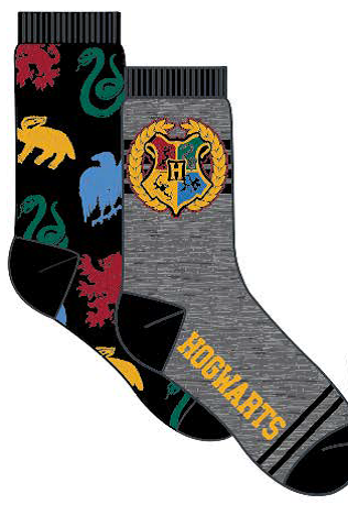 Socks/Harry Potter - Hogwarts@2 pack