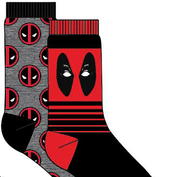 Socks/Deadpool@2 Pack