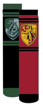 Socks/Harry Potter - Gryffindor/Slytherin@2 Pack