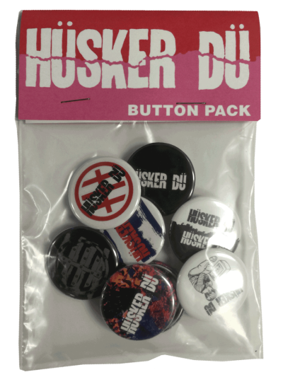 Button Pack/Husker Du - Red